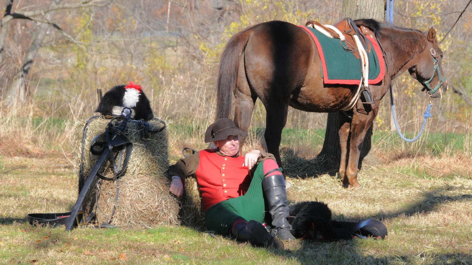 Dragoon and Horse at Rest