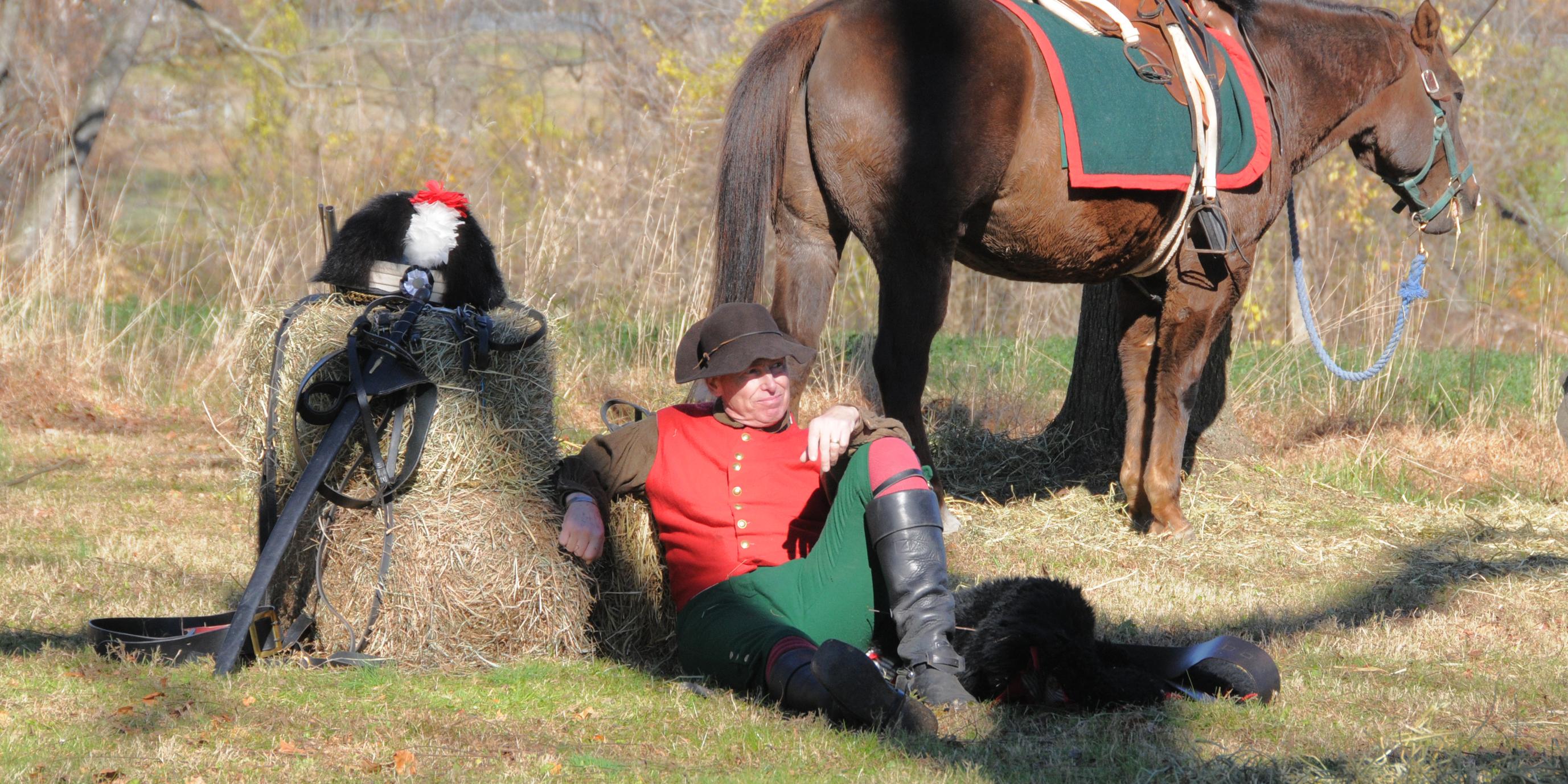 Dragoon and Horse at Rest