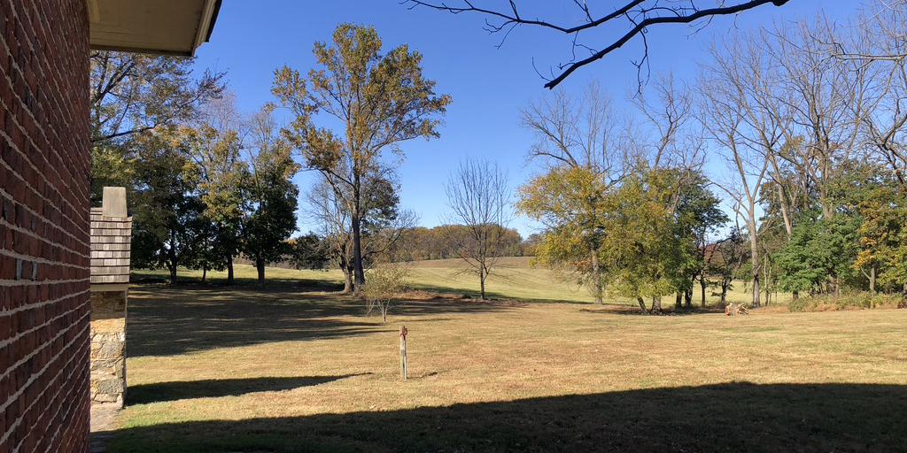 View from the East side of Primitive Hall