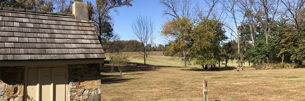Northeast View Including the Smokehouse