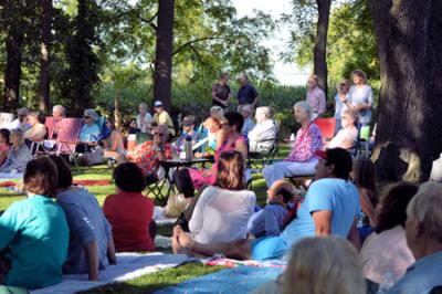the crowd at the performance